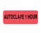 Nevs Autoclave 1 Hour 7/8" x 2-1/4" Flr Red w/Black CS-0285 - alternate 1